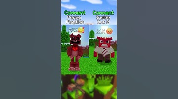 INSIDE OUT 2 vs SMILING CRITTERS in MINECRAFT #minecraft #insideout