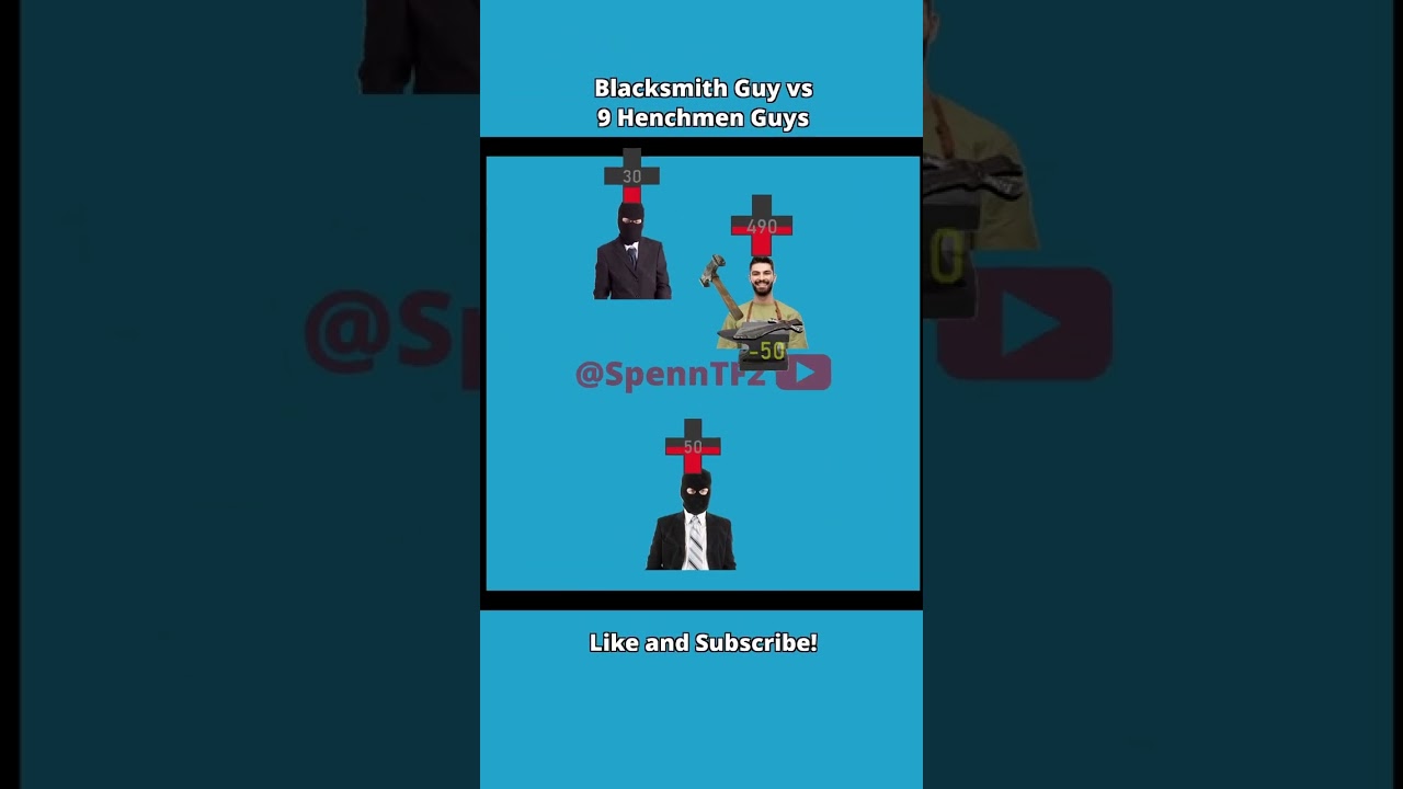 Blacksmith Guy vs Henchmen Guys