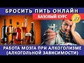 #7. Повреждение мозга при алкоголизме. Адаптация опиатных рецепторов к алкоголю