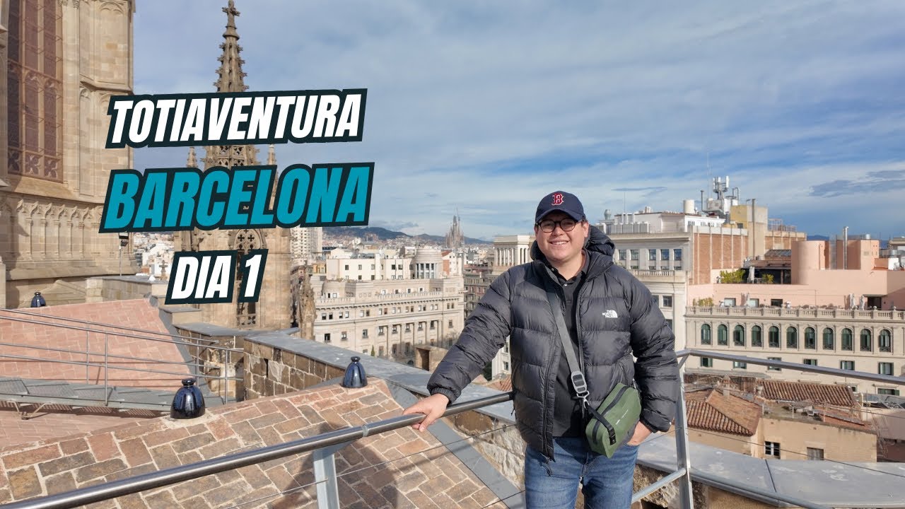 Totiaventura: Barcelona día 1 (Castillo Montjuic, Catedral Barcelona, Plaza España y más..) 🇪🇸🌊