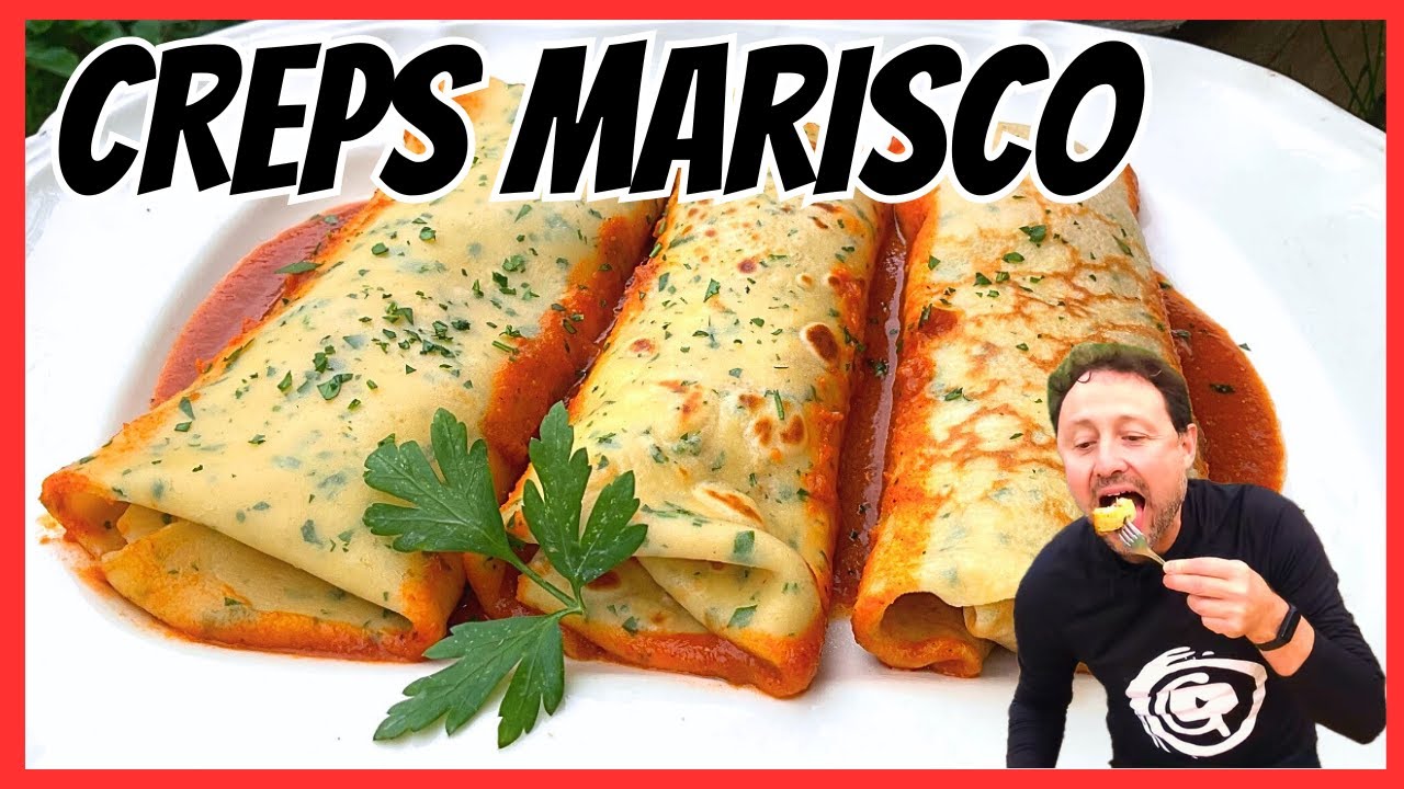 ENTRANTE NAVIDEÑO🎅🏻 CREPS Rellenos de MARISCO 🦐 - GUILLE RODRIGUEZ