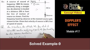 Class 11 Physics | Doppler