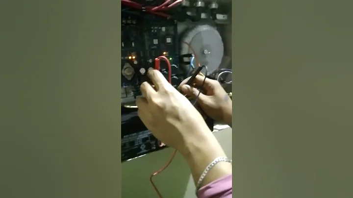 Check voltage of NAC Extender #NAC Extender #FDAS #Booster #voltage #24 volts #tester