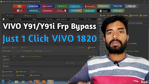 vivo y91/y91i Model 1820 Frp bypass | Unlock Tool | Just 1 Click | Google account remove | Part 2