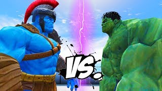 THE INCREDIBLE HULK VS BLUE HULK - EPIC SUPERHEROES WAR