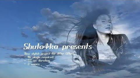 Clouds Opener After Effects Templates