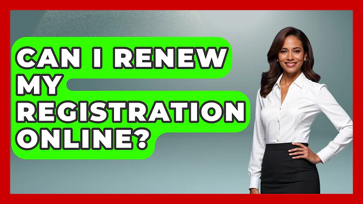 Can I Renew My Registration Online? - Law Enforcement Insider