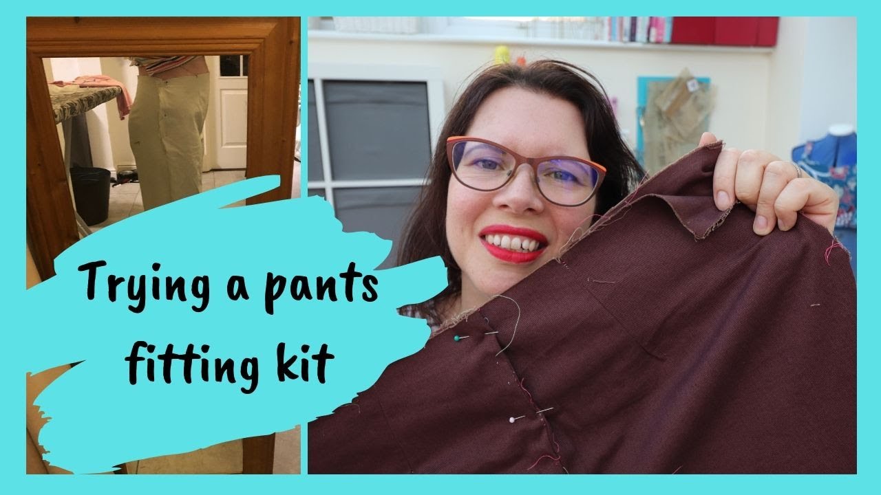 Trying a pants fitting kit Sure fit designs trouser fitting YouTube