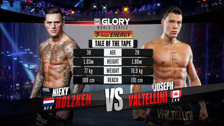 GLORY 13 Tokyo - Nieky Holzken vs. Joe Valtellini ...