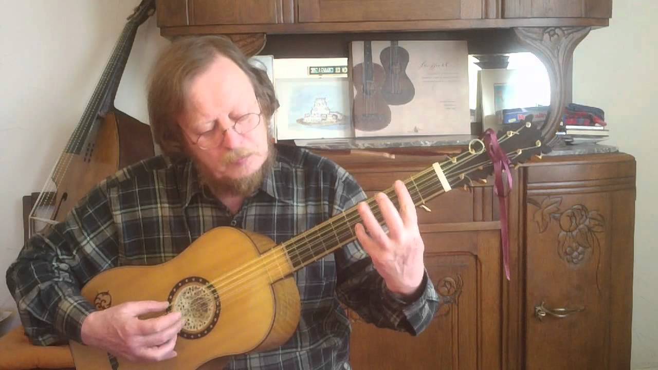 JohannSebastian Bach Allemande Bwv 996 Baroque Guitar YouTube