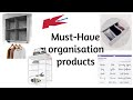 KMART ORGANISATION PRODUCT must- haves for storage/home organisation PLUS tips and hacks