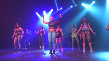 ZES Betsy Dopico & Max Pizzolante Zumba Master Class-Live Performance