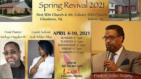 District Spring Revival 4.10.21 with Dr. John Trus...