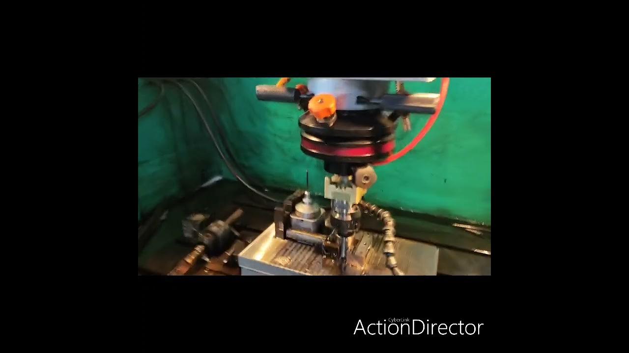 鎢鋼模具放電 sparking tungsten carbide YouTube