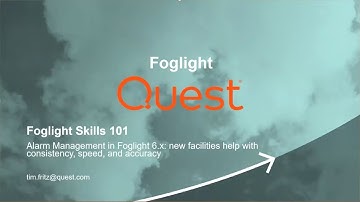 Foglight: How to manage Alarms and Alarm Notifications in Foglight 6.x and higher