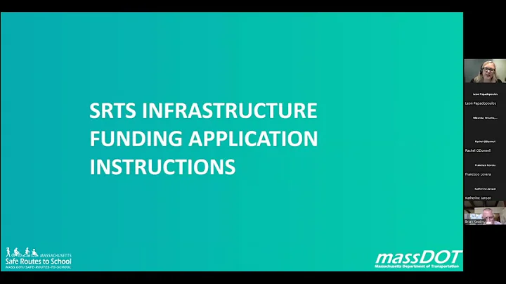 SRTS Infrastructure Information Session, October 3, 2022