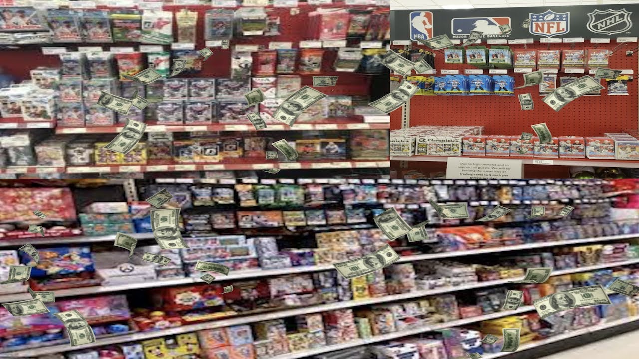 PROFITING FROM RETAIL SPORTS CARD BOXES Retail Sports Card Hunting