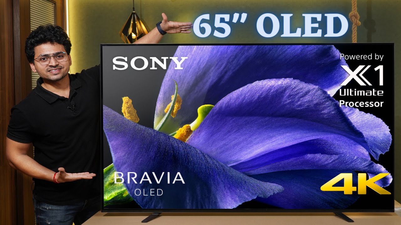 Massive 65" OLED 4K Android TV | Sony A8H TV Unboxing & Review 🔥 - YouTube