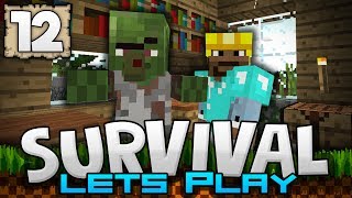 I FOUND AN ABANDONED VILLAGE!!! - Survival Lets Play Ep. 12 - Minecraft 1.2 (PE W10 XB1)