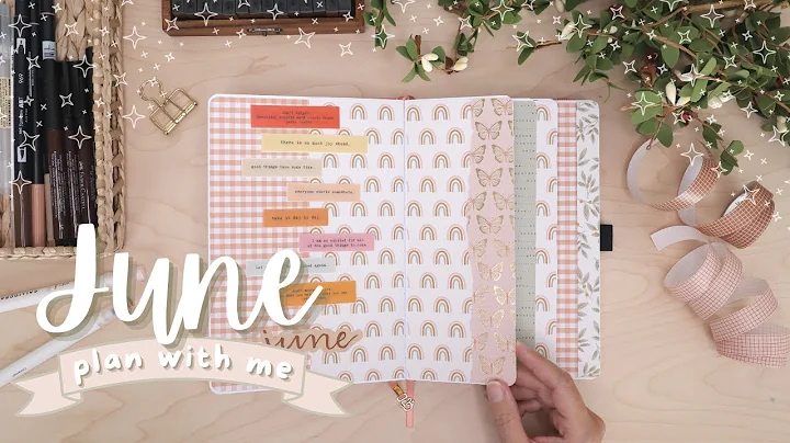 2022 June Bullet Journal Setup | June Bujo Plan wi...