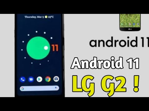 ANDROID 11 LG G2 D800/D801/D802/D803/LD980/VS980. - YouTube