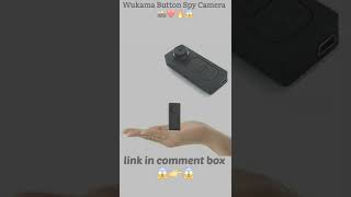 Wukama Button Spy Camera HD Audio and Video Recorder #short #hidden #spy