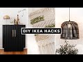 DIY IKEA HACKS - Super Affordable + Cute Room Decor + Furniture!