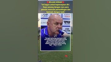 Komentar Bojan Hodak Usai Persib Kalahkan PSBS Biak #bobotoh #persib