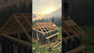 Building a Mountain House with Tires