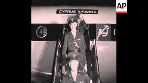 CAN150 IRISH TROOPS FROM UNITED NATIONS CONTINGENT ARRIVE IN CYPRUS