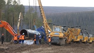 В Якутии уже построено 60 км газопровода 