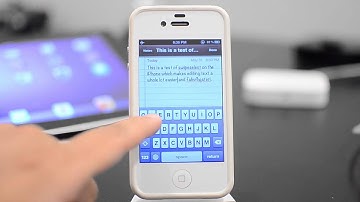 SwipeSelection - Easiest Way to Edit Text on The iPhone!