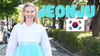 JEONJU HANOK VILLAGE | Wearing a Korean Hanbok in South Korea