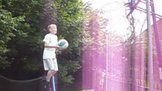 Summer 09 trampoline basketball