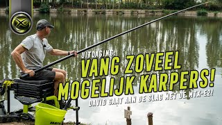 UITDAGING: Vang zoveel mogelijk karpers met de vaste stok!