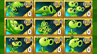 Tournament All GREEN PEA & Other Pea Plants Battlez - Who Will Win? - PvZ 2 Plant vs Plant