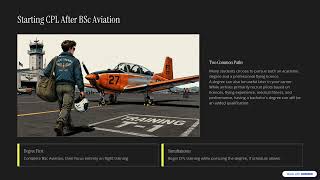 Can you become a commercial pilot after completing BSc Aviation  Here's What You Should Know