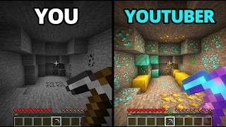 You Vs Youtuber In Minecraft