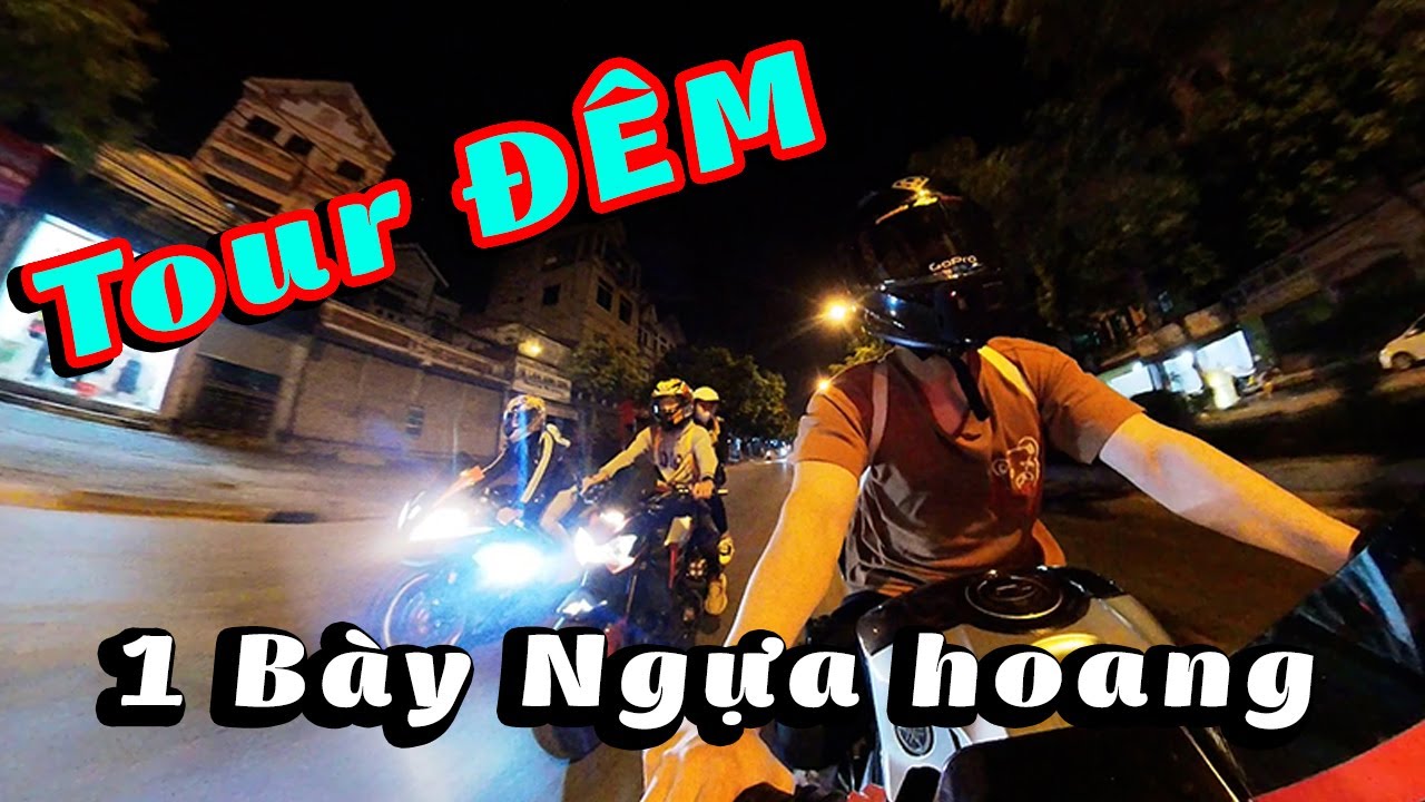 TeamVG Chạy Tour Đêm Yamaha R6, R3, Kawasaki Z1000,... - youtube
