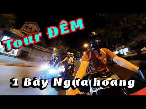 Video TeamVG Chạy Tour Đêm Yamaha R6, R3, Kawasaki Z1000,... - youtube