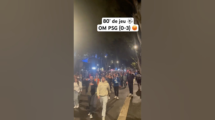Les supporters quittent le stade avant la fin du match OM PSG (0-3) 🤯😭 #om #psg #marseille #ligue1