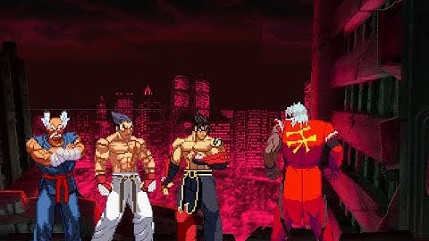 Jin, Kazuya & Heihachi vs Asura