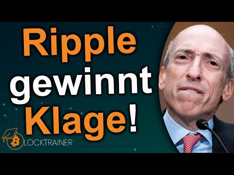 Ripple gewinnt Klage gegen SEC! | XRP kein Wertpapier?! Erste Einordnung was das bedeutet!