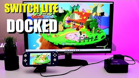 SWITCH LITE DOCKED | Play your Modded Nintendo Switch Lite on a TV