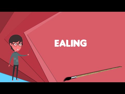 Vídeo: Qual é o significado de ealing?