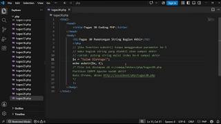Tutorial Coding PHP: Pemotongan String Bagian Akhir