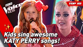 TOP 10 | Would KATY PERRY turn for these young singers in The Voice Kids? 😍