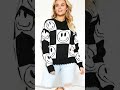 Be Happy Smiley Face Sweater