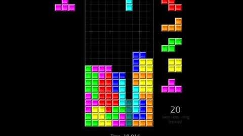 [Jstris] Sprint (40L), 27.646s