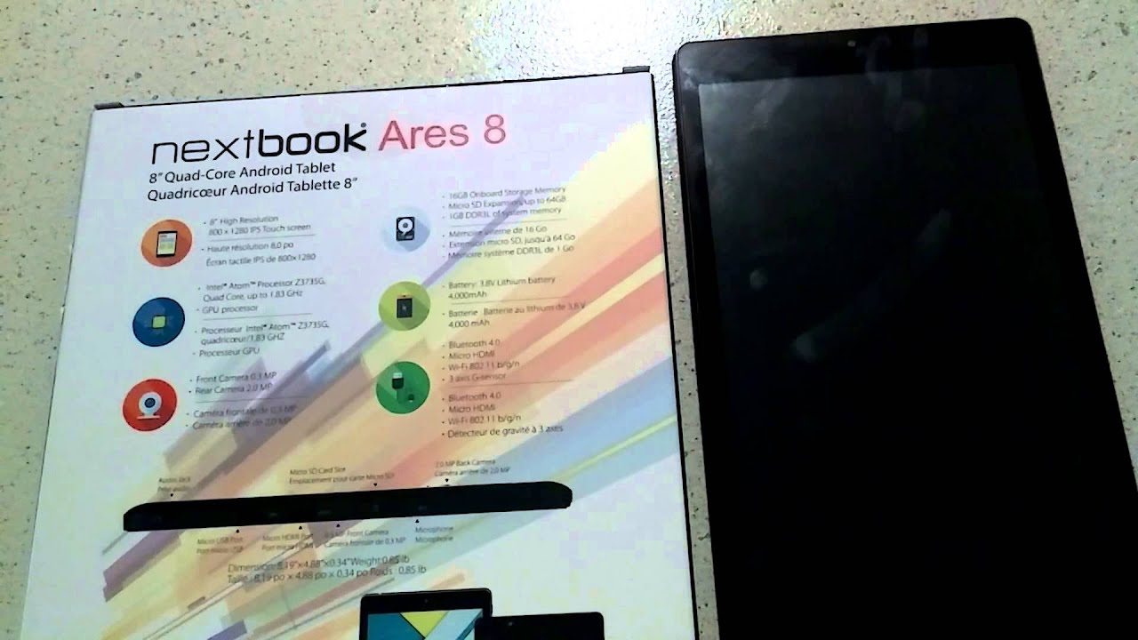 Nextbook Ares 8 review pt 2 - YouTube